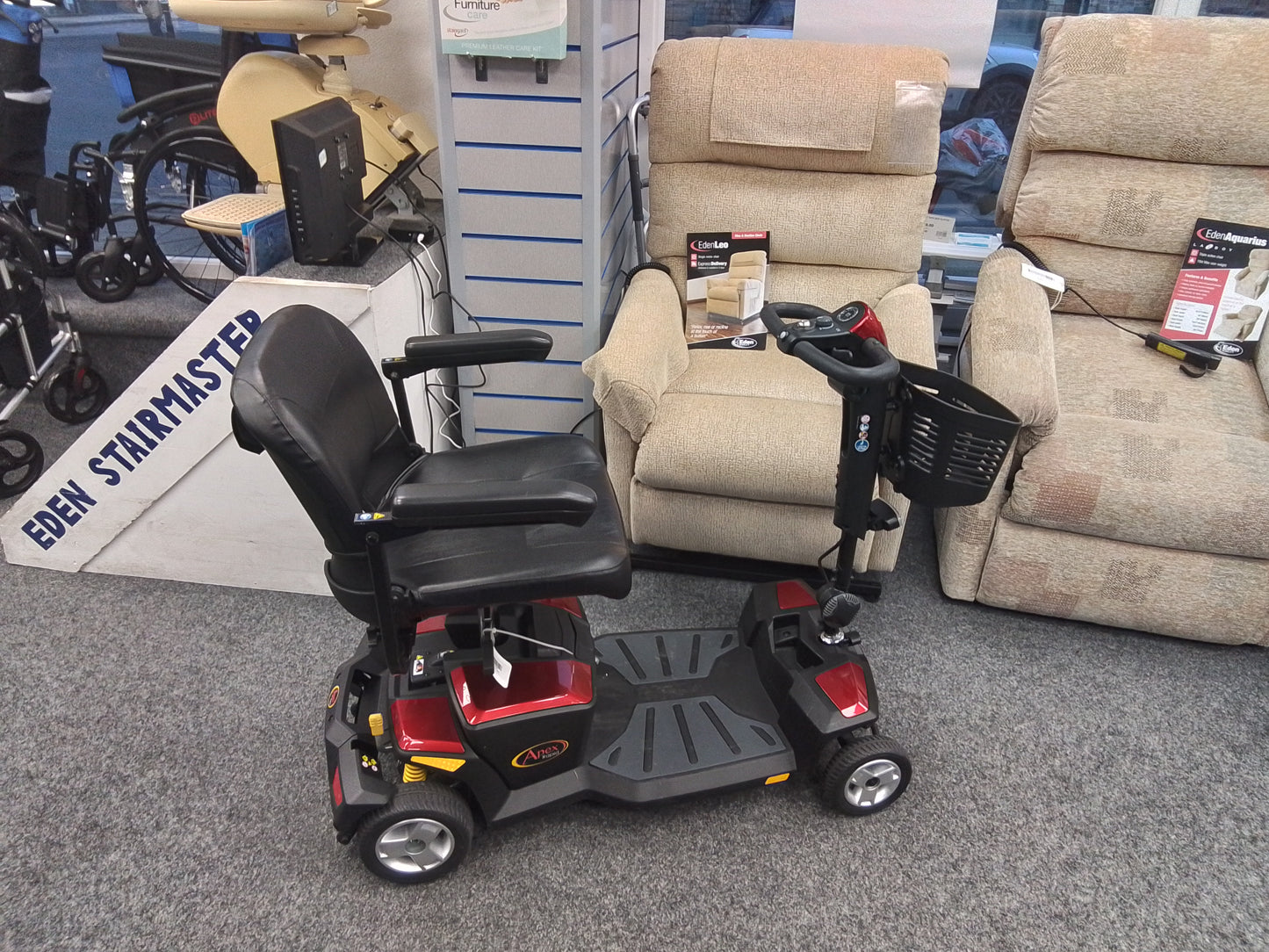 Pride Apex Rapid (Red) - Eden Mobility