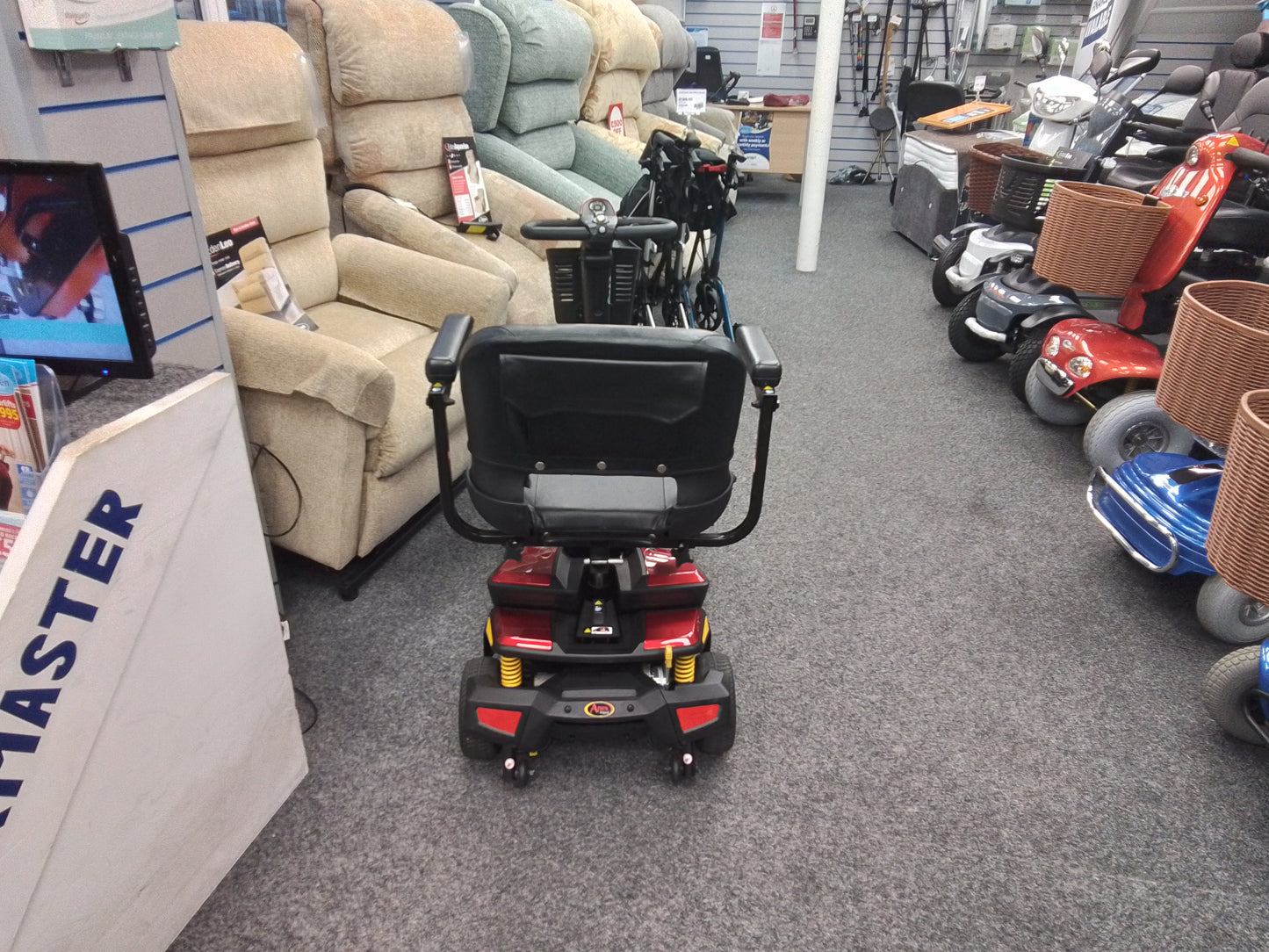 Pride Apex Rapid (Red) - Eden Mobility