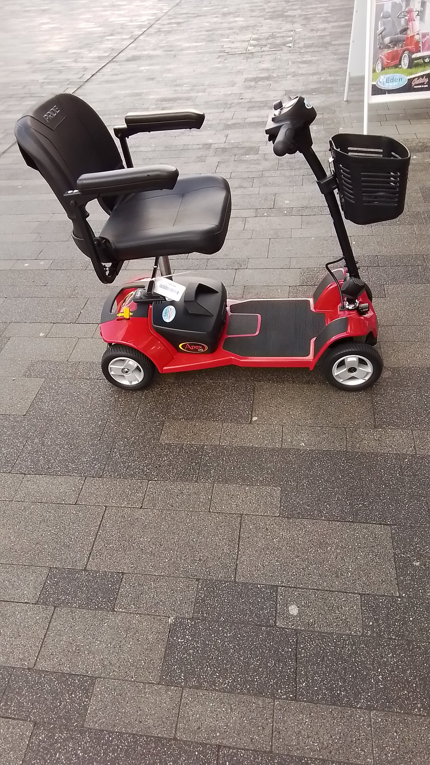 Pride Apex Lite (Red) - Eden Mobility