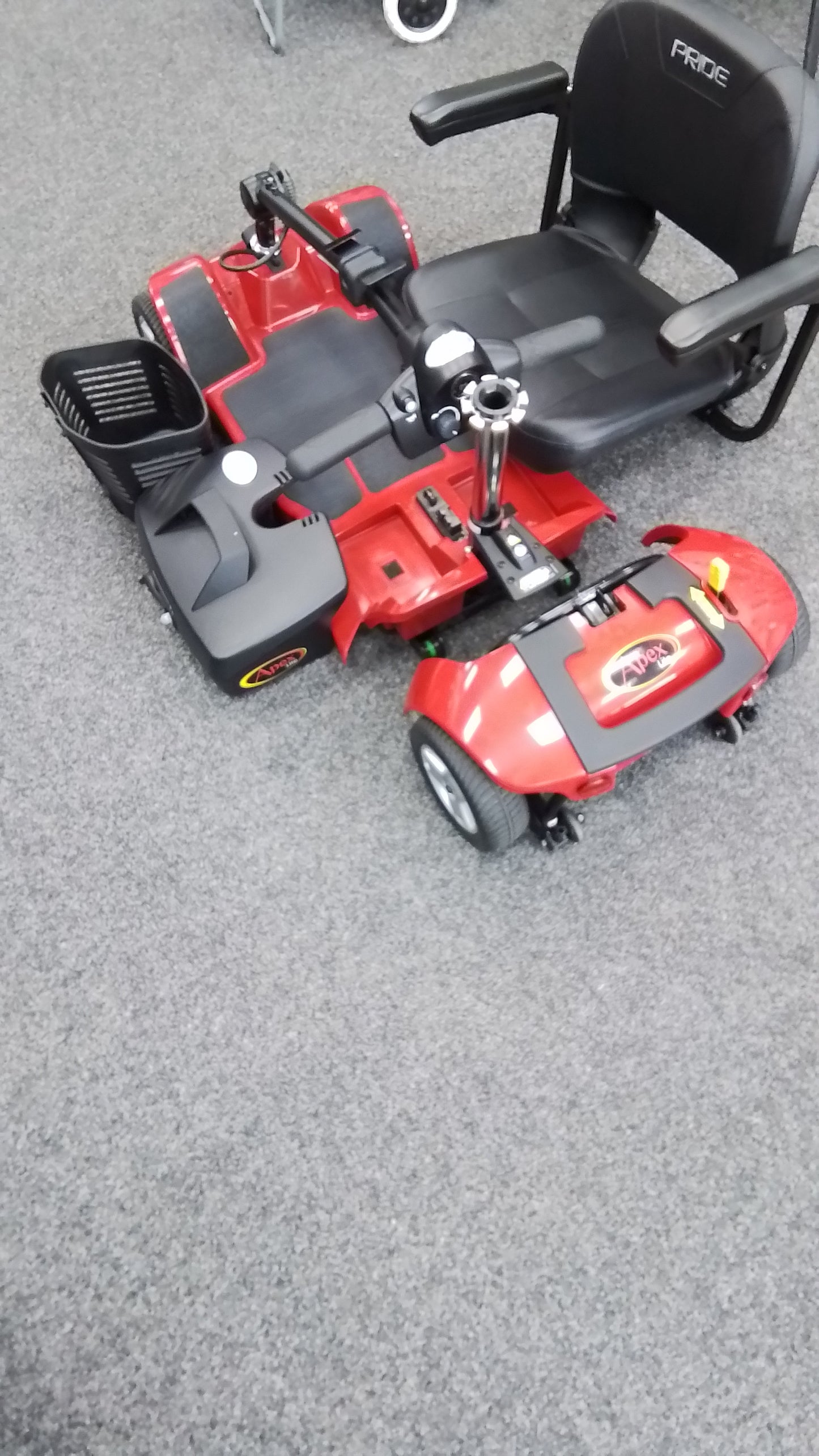 Pride Apex Lite (Red) - Eden Mobility