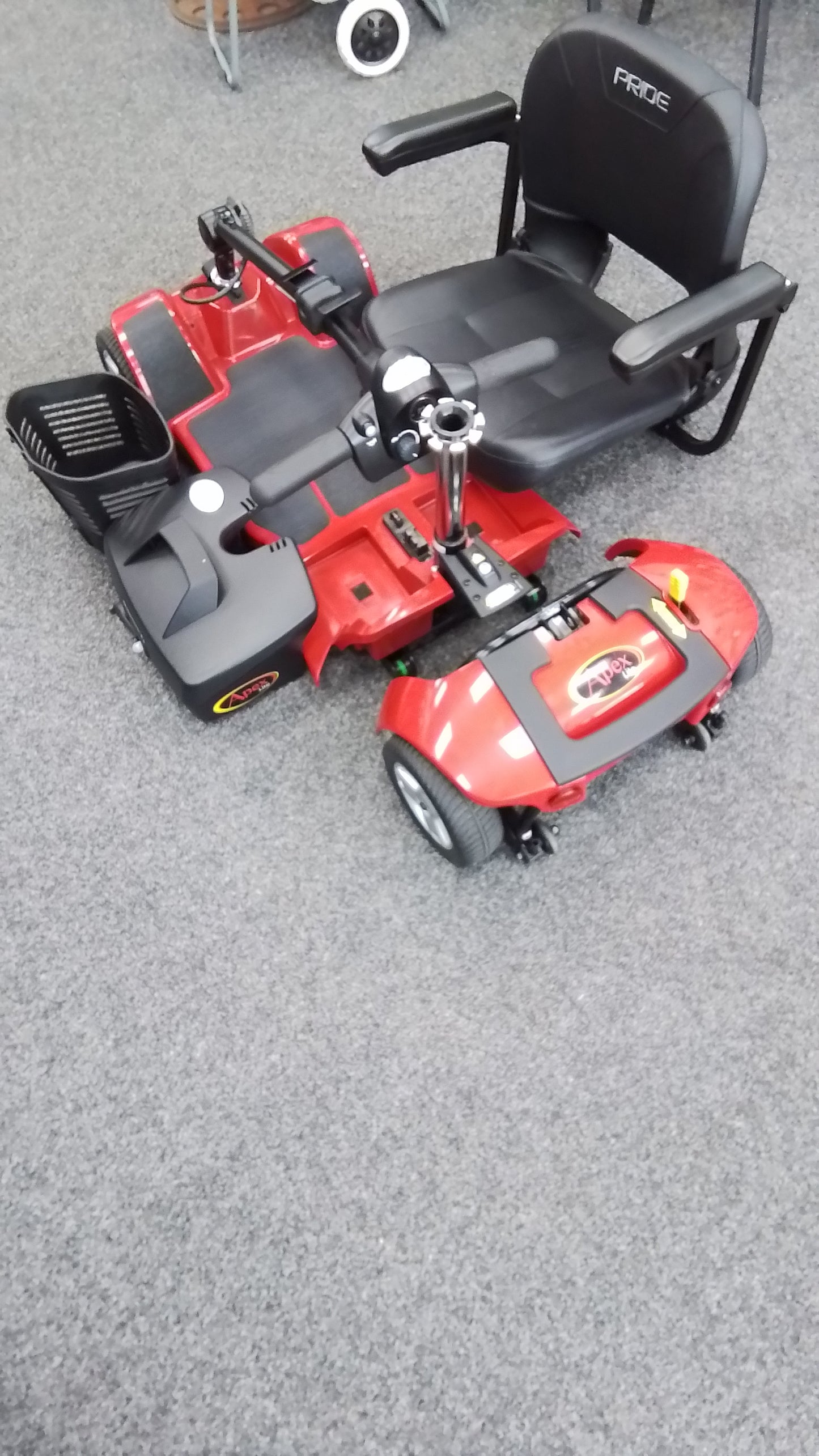 Pride Apex Lite (Red) - Eden Mobility