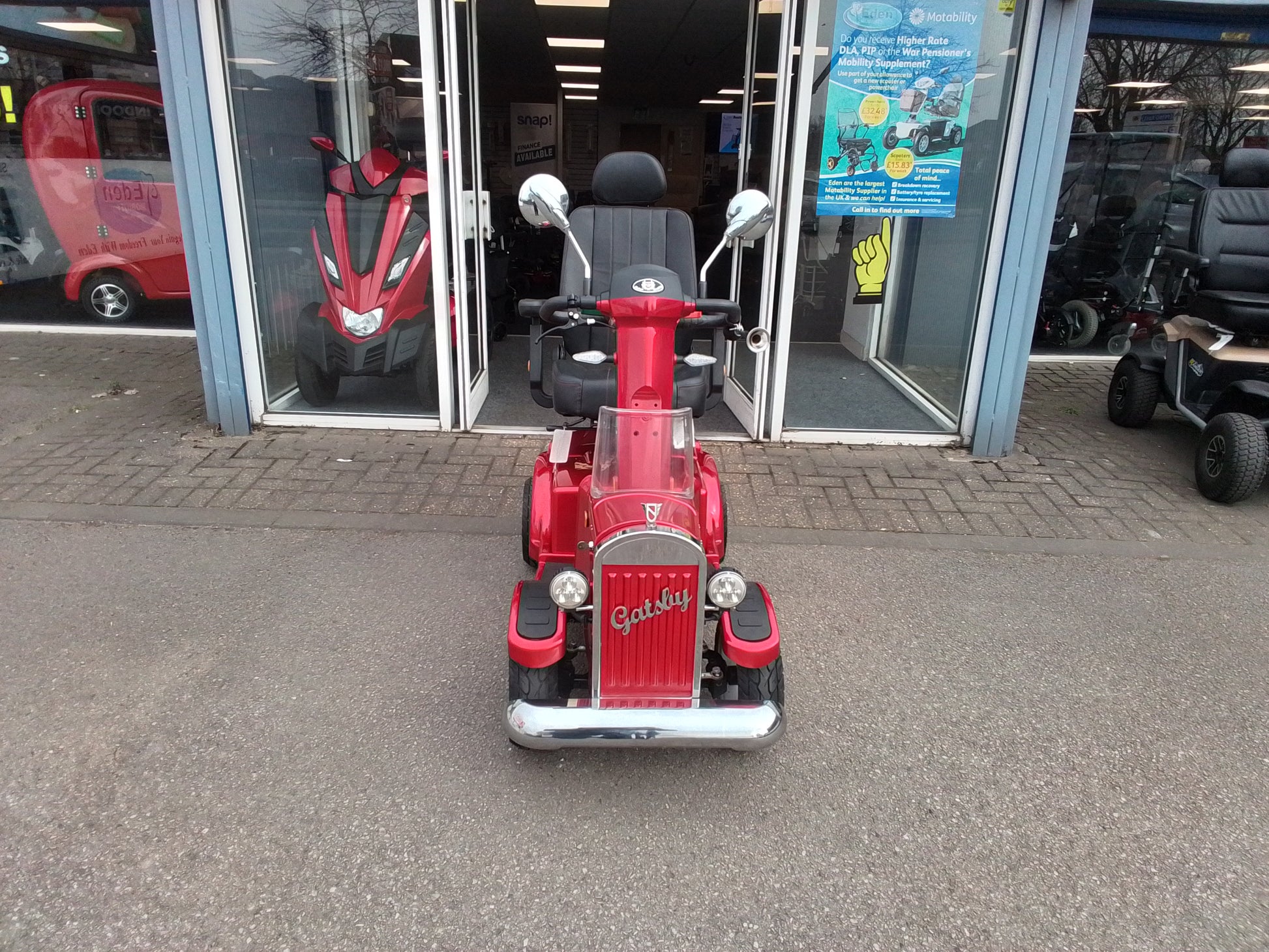 Eden Gatsby (Red) - Eden Mobility