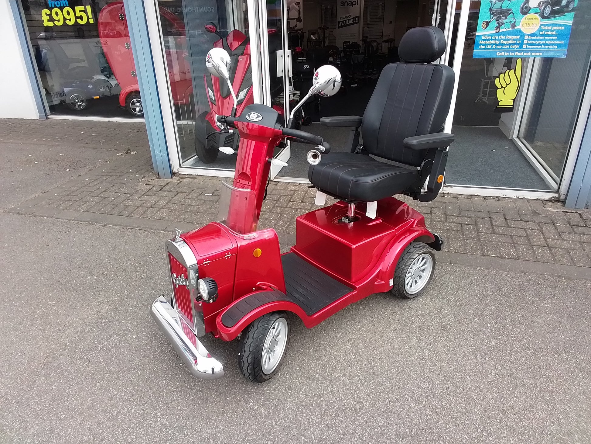 Eden Gatsby (Red) - Eden Mobility