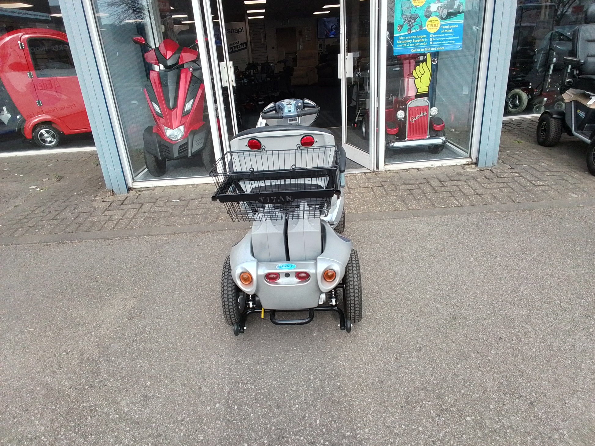Drive Titan (Silver) - Eden Mobility