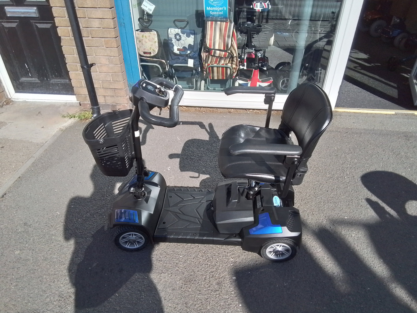 Drive Style Mobility Scooter in blue