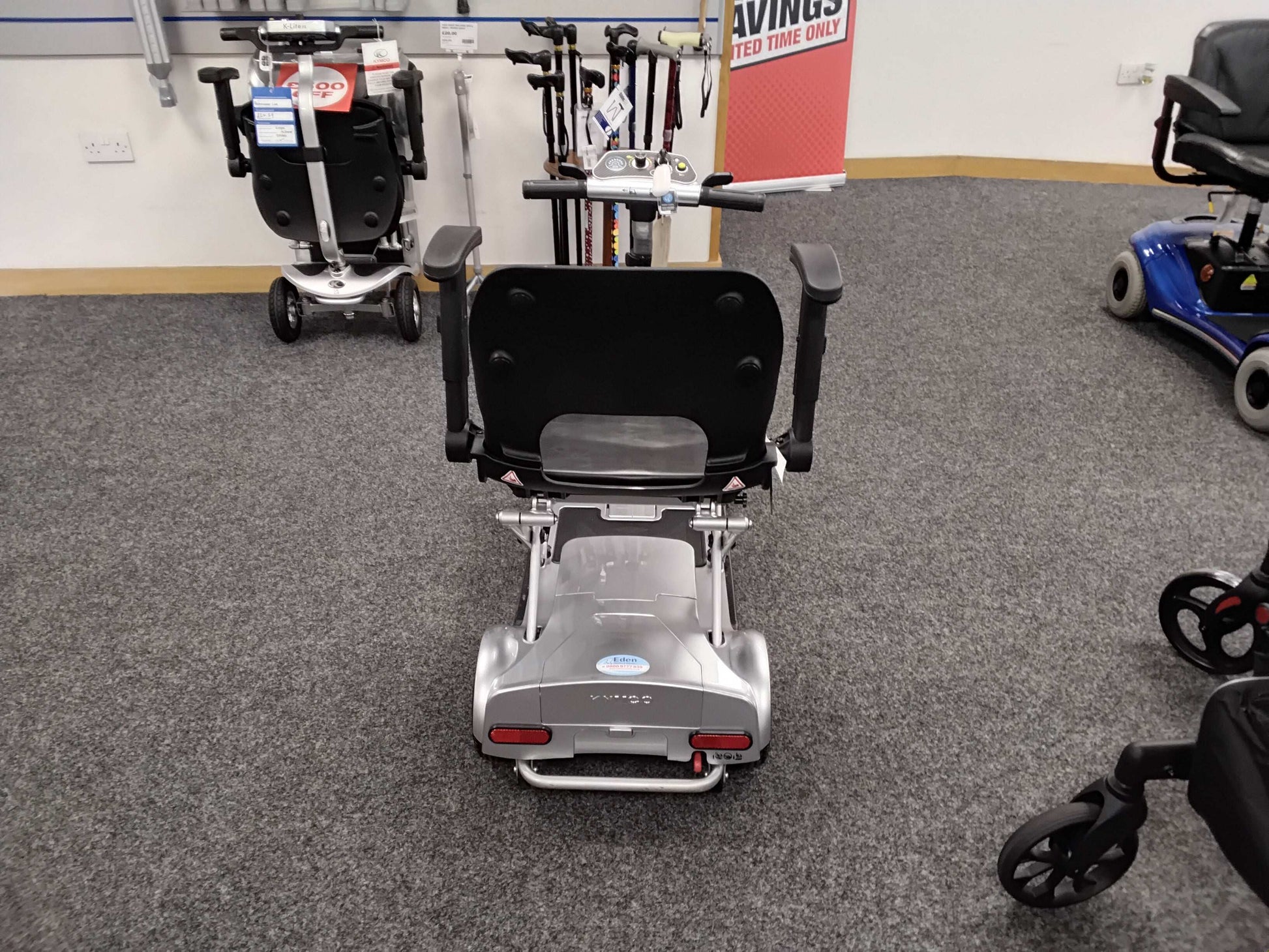 Kymco K Lite Silver Autofold