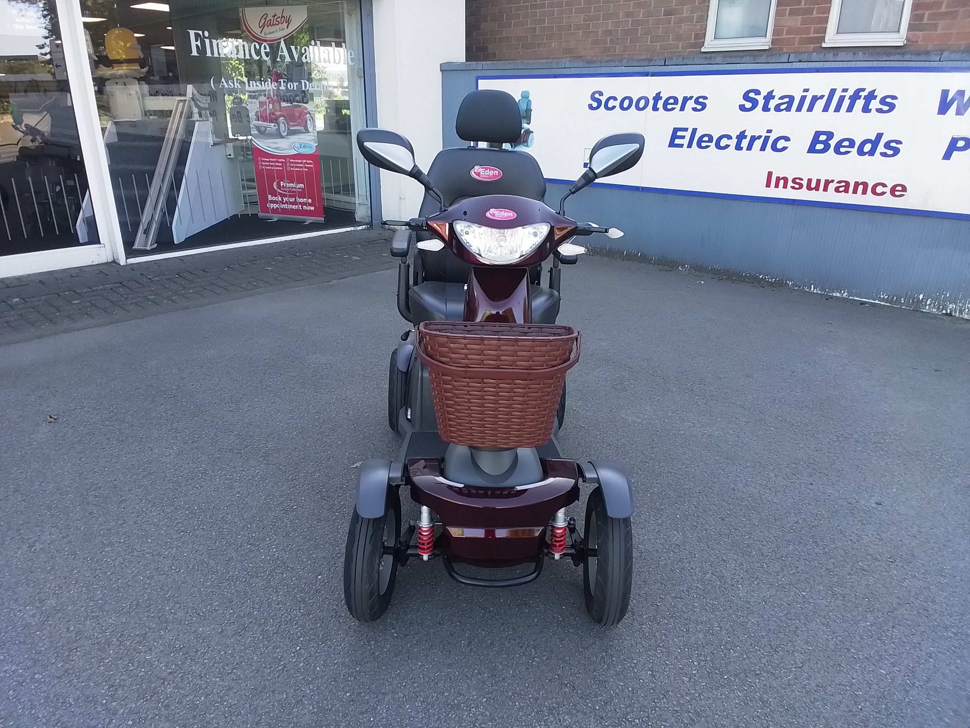 Vanos Galaxy 2 - Maroon | Scunthorpe - Eden Mobility