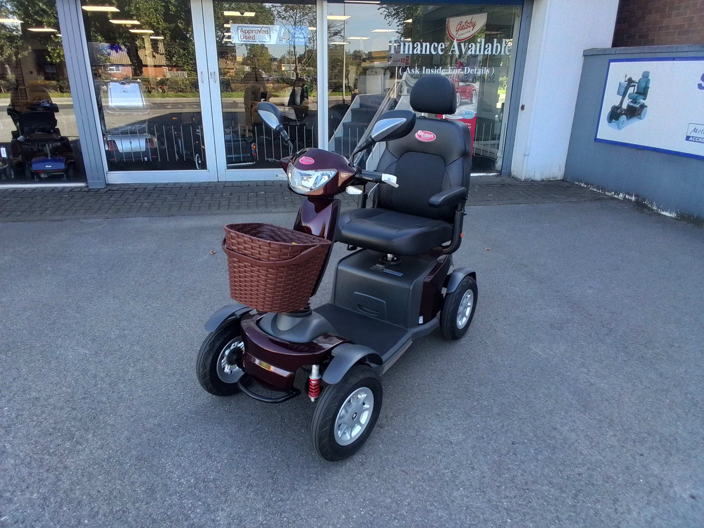 Vanos Galaxy 2 - Maroon | Scunthorpe - Eden Mobility