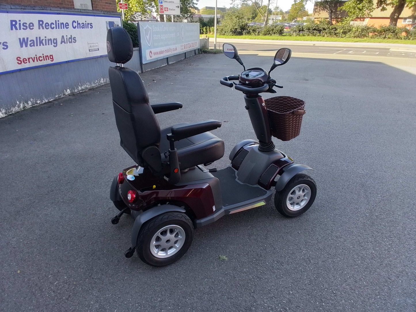 Vanos Galaxy 2 - Maroon | Scunthorpe - Eden Mobility
