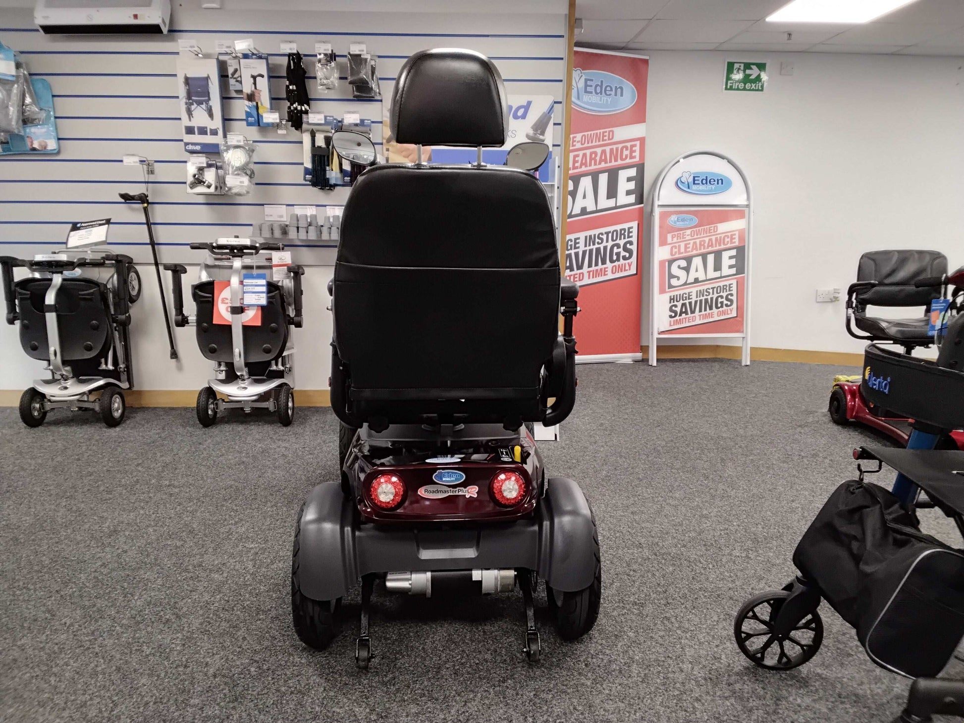 Vanos Galaxy 2 - Red | Chesterfield - Eden Mobility