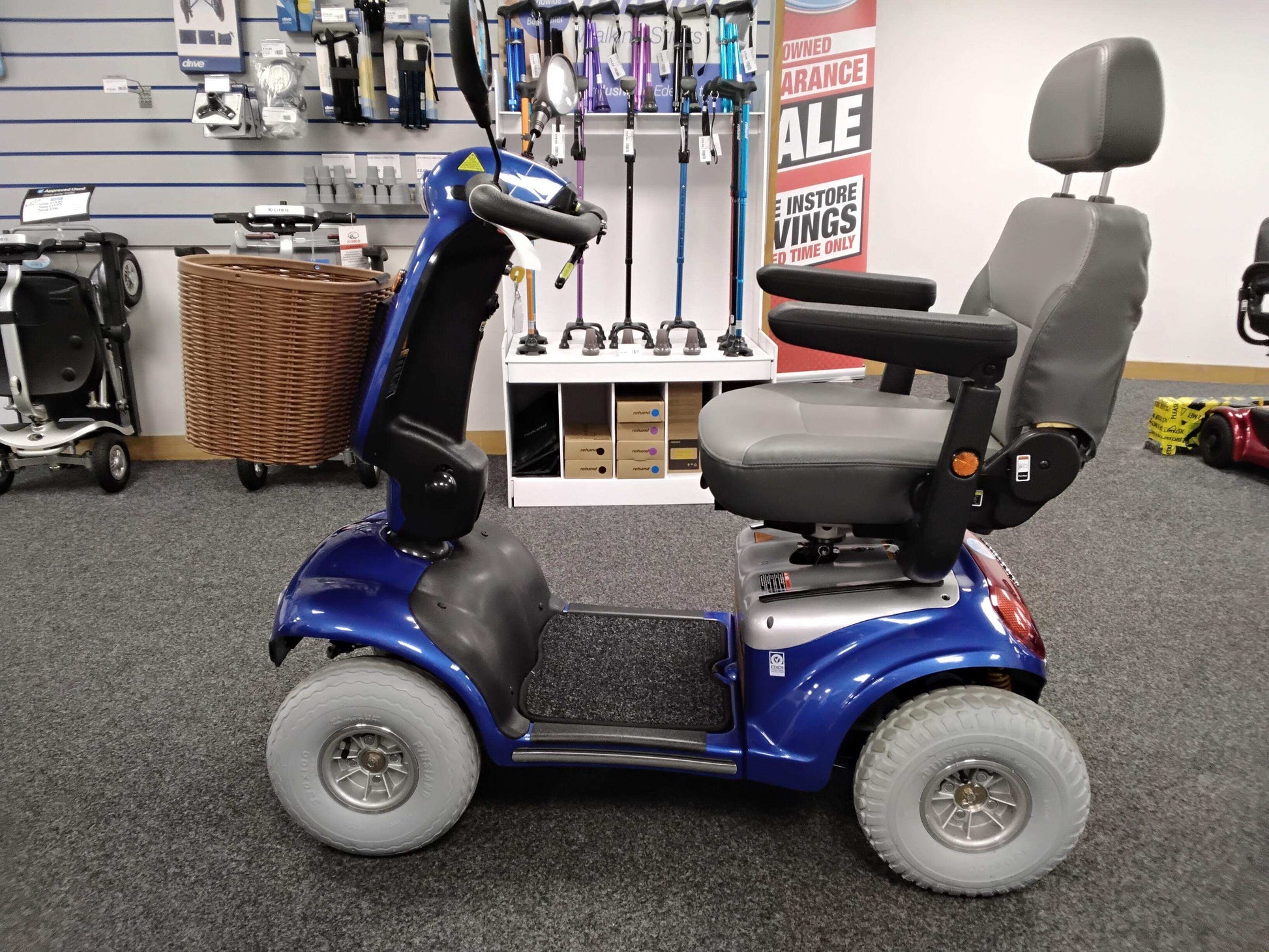 Roma Shoprider Cadiz - Blue | Chesterfield