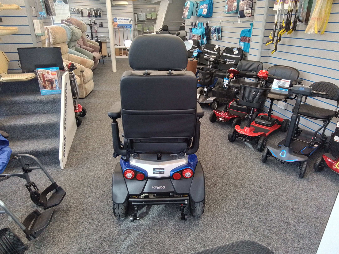 Kymco Maxer - Blue | Bridlington - Eden Mobility