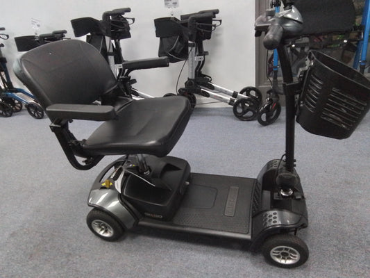 Pride Go Go Traveller Side view (Grey) - Eden Mobility