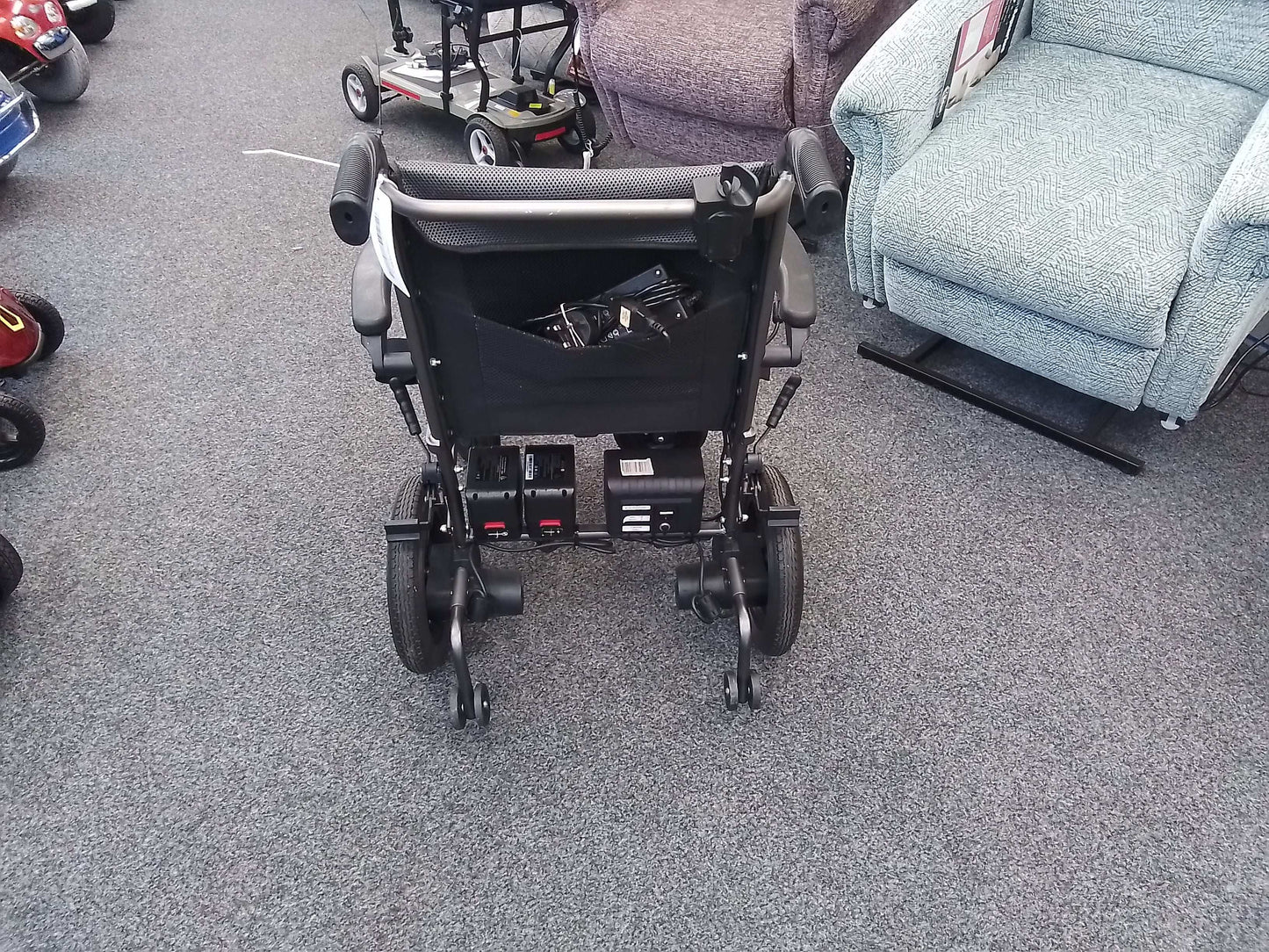 EFoldi Powerchair - Grey | Bridlington - Eden Mobility