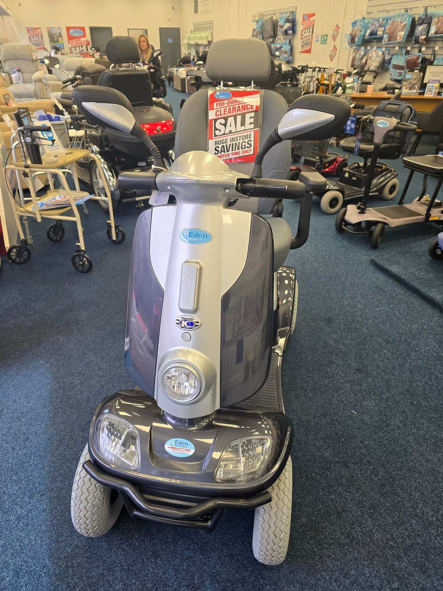 Kymco Maxi XLS (Grey) - Eden Mobility