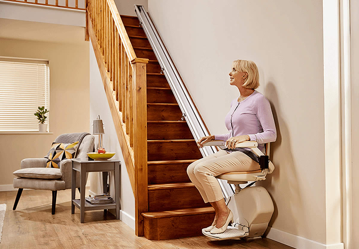 The Eden Stairmaster Classic - Slimline Stairlift - Eden Mobility
