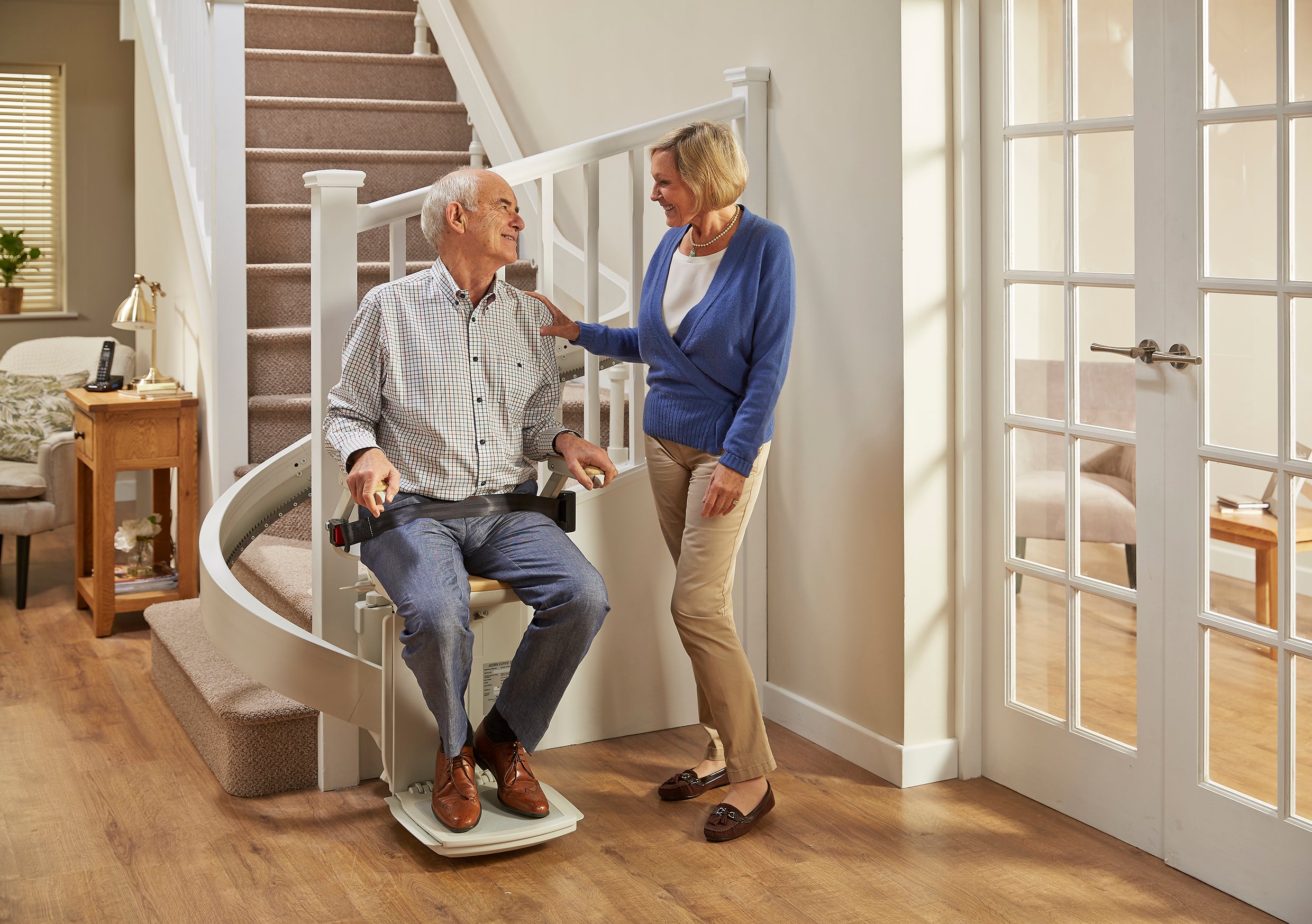 Eden Curvemaster Classic - Curved Stairlift - Eden Mobility