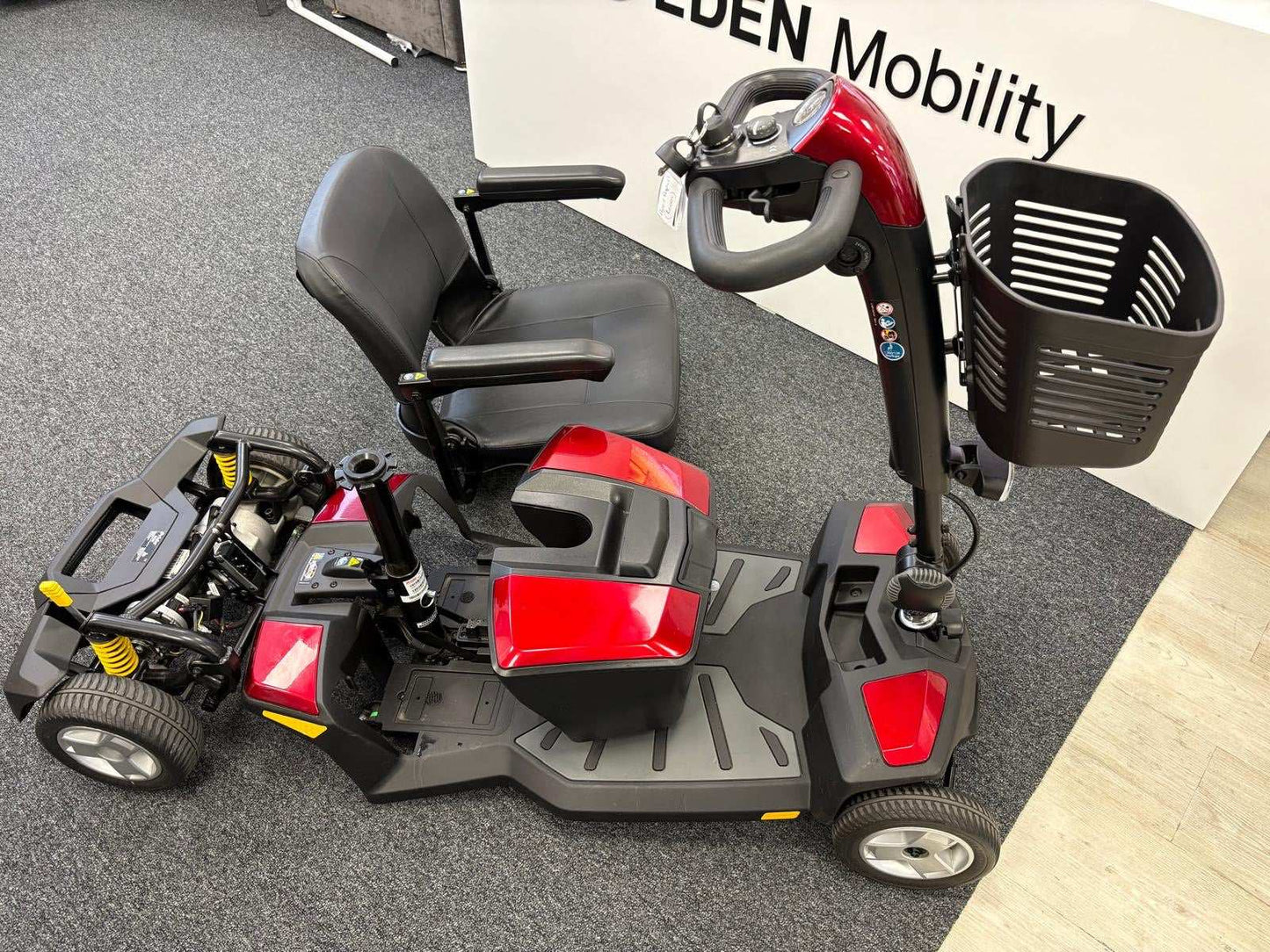 Pride Apex Rapid - Red | Warrington - Eden Mobility