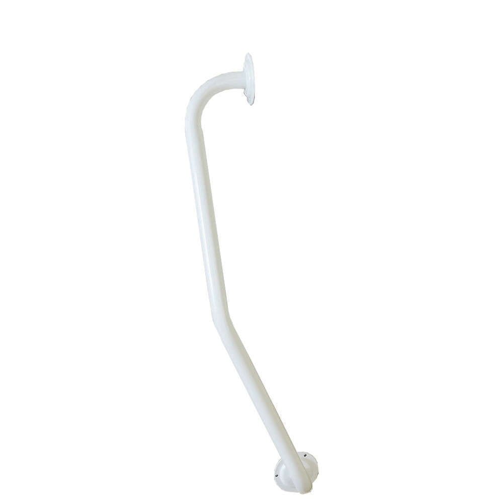 White R-H Newel Post Grab Rail 700Mm - Eden Mobility