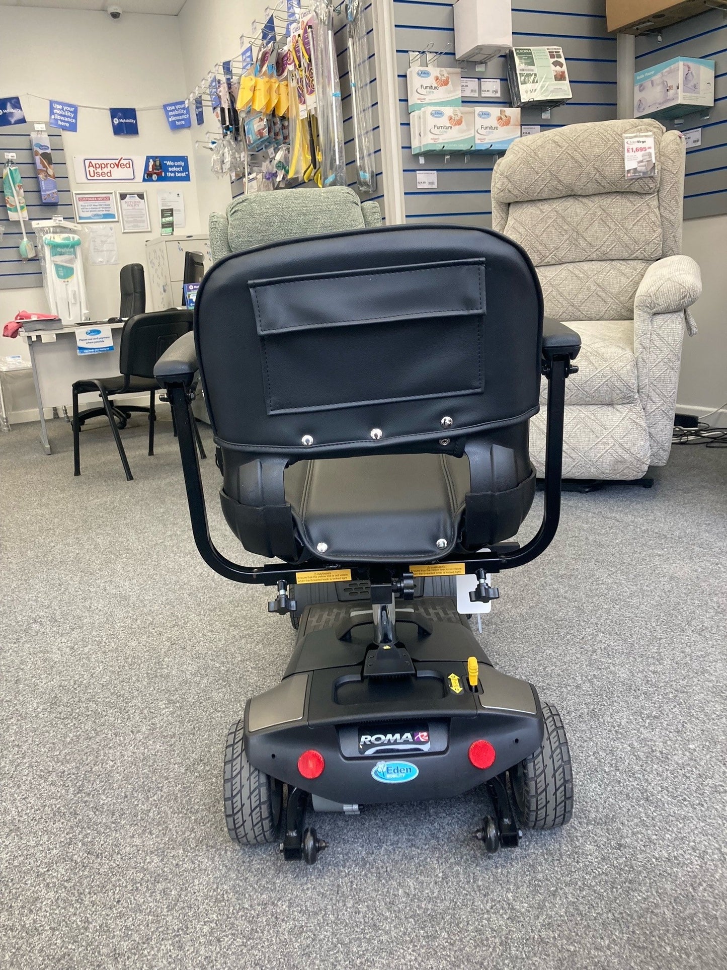 Roma Dallas (Grey/Black) - Eden Mobility