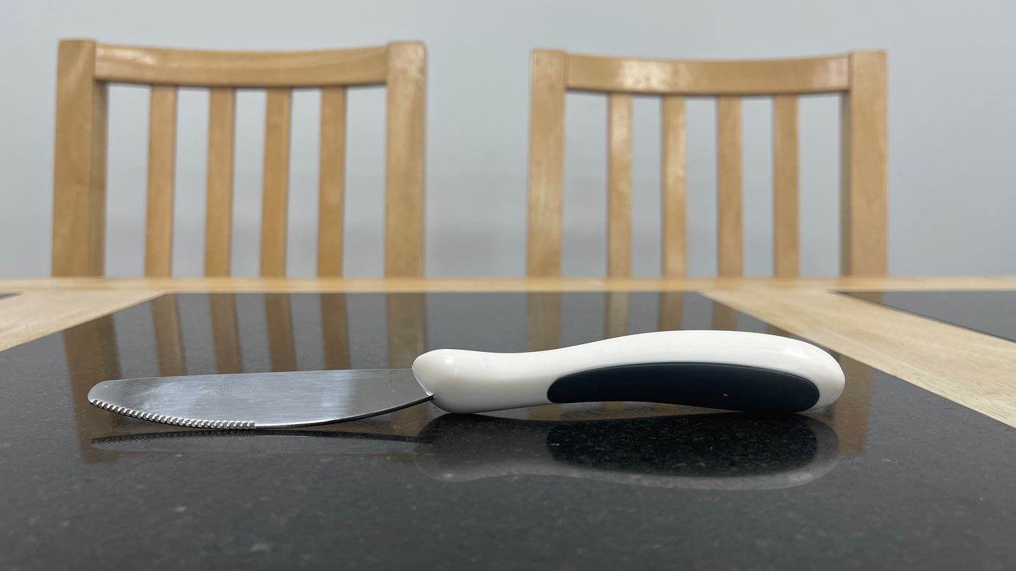Kura Care Black And White Cutlery Set - Eden Mobility