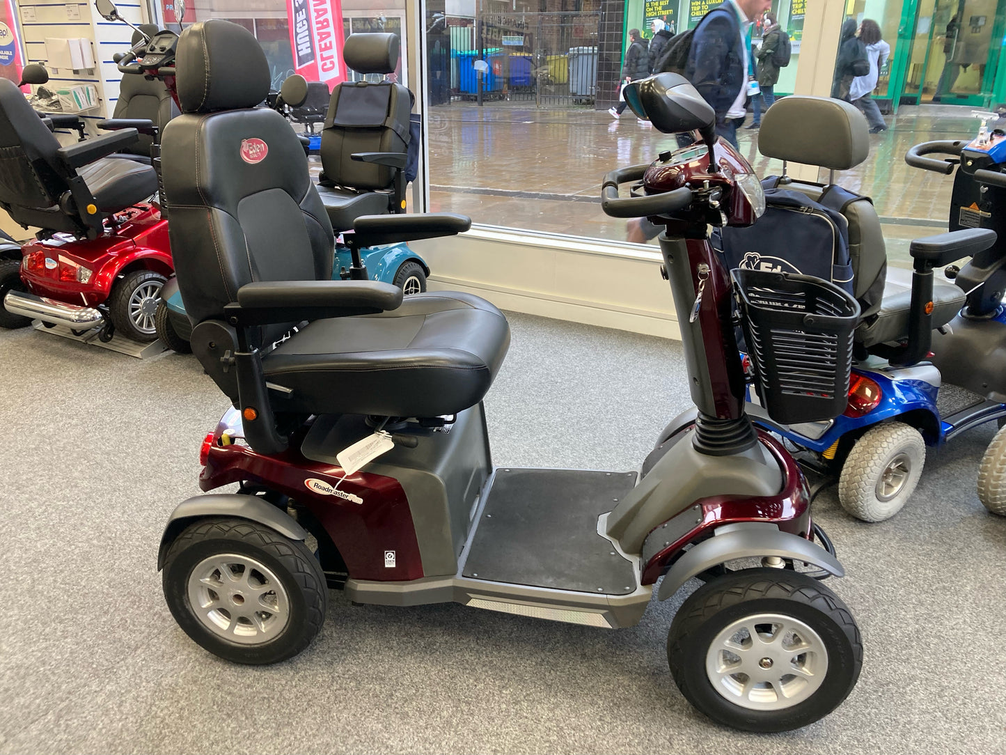 Vanos Galaxy 2 (Red) - Eden Mobility