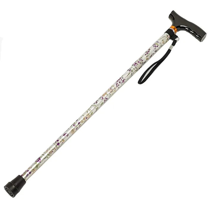 Homecraft Colourful Folding Walking Stick - Eden Mobility