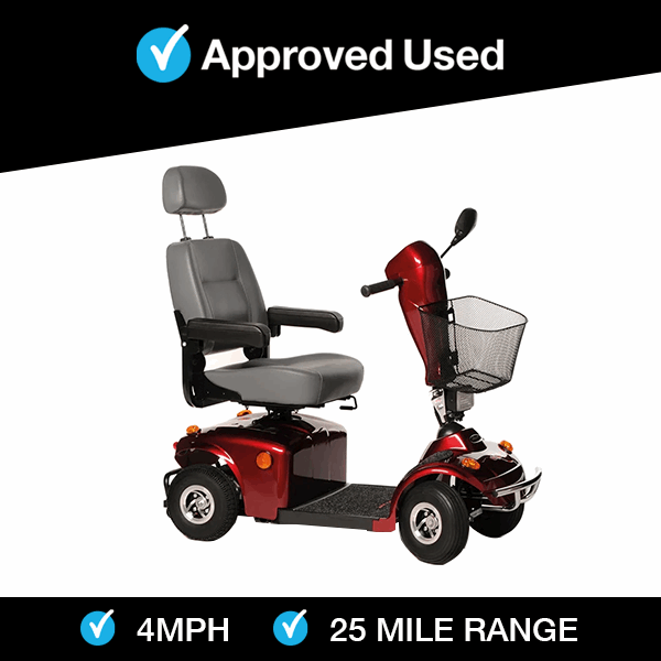 Freerider Mayfair (Red) - Eden Mobility