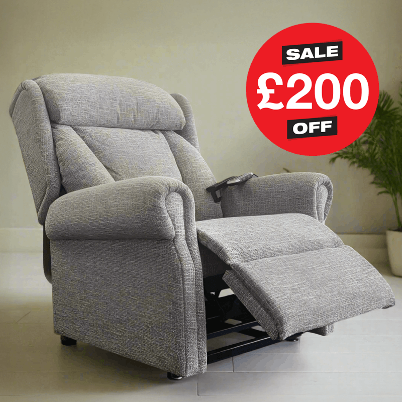 The Eden Aries Grande Dual Motor Rise & Recliner - Eden Mobility
