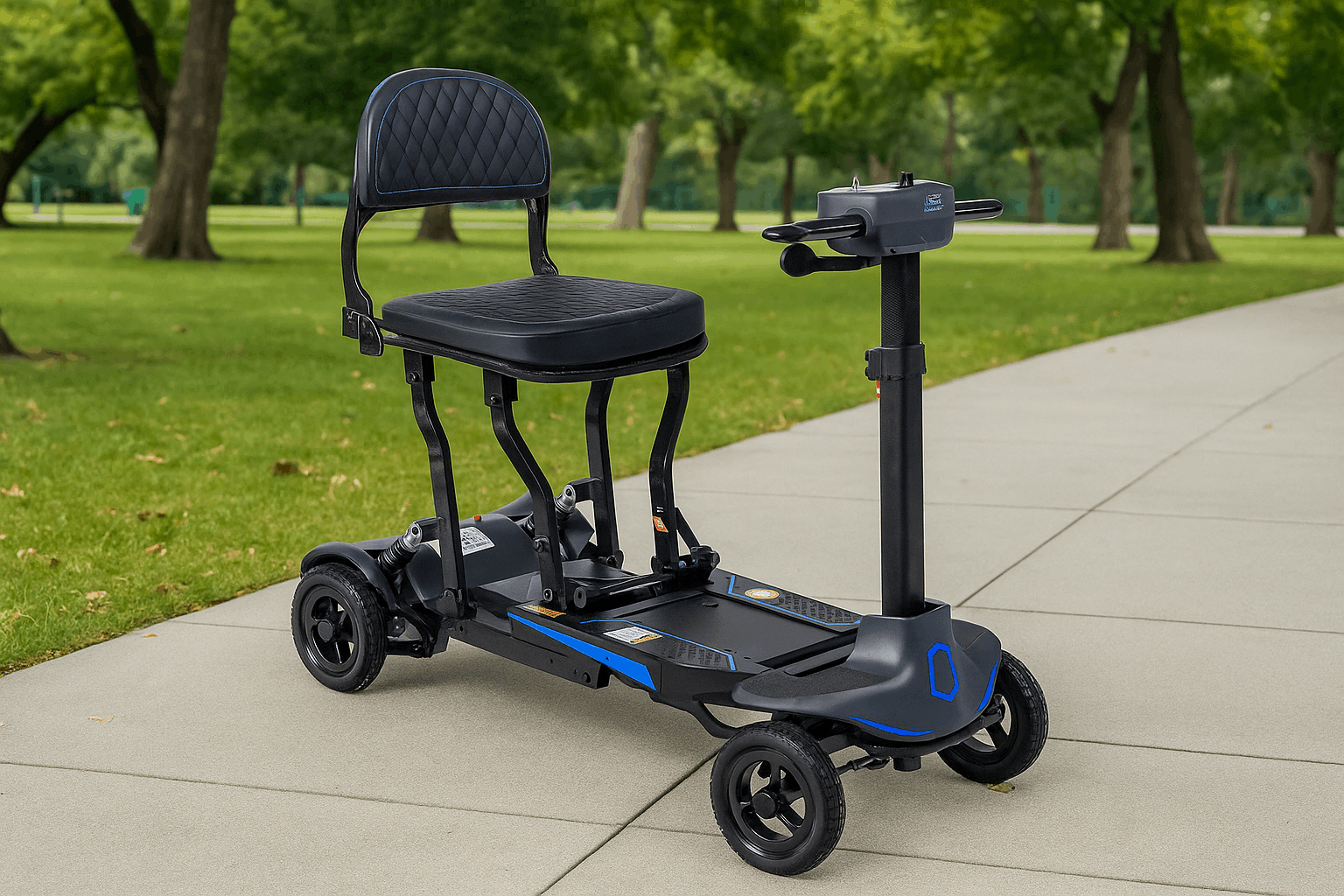 The Eden Supa Carbon Lite 4mph Mobility Scooter - Eden Mobility