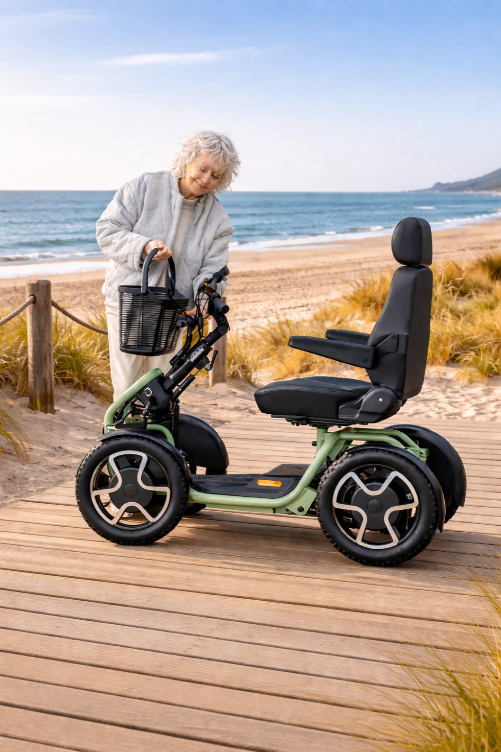The Eden S800 Scoozy Advanced Suspension Mobility Scooter - Eden Mobility