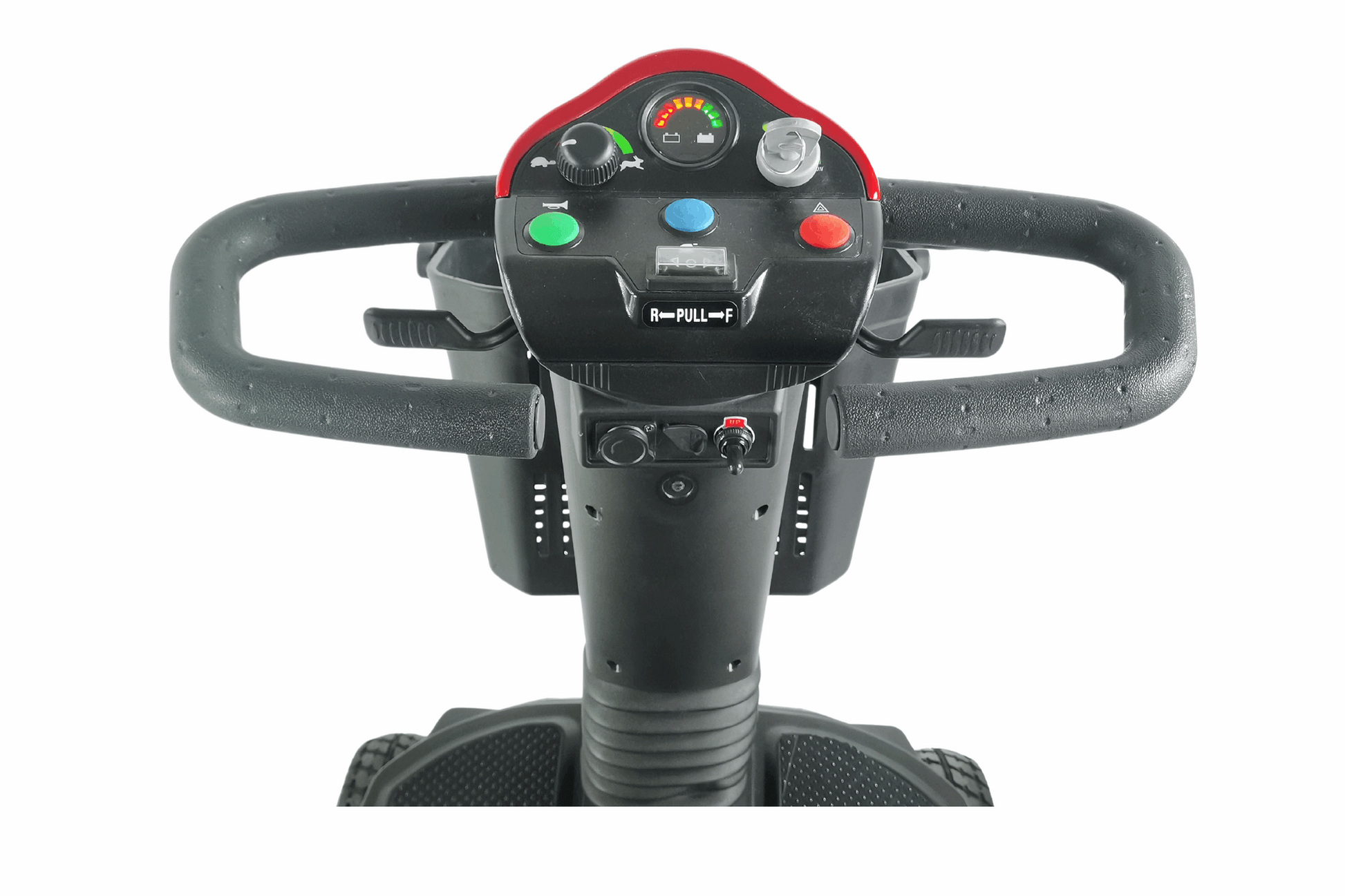 Controls On The Eden Excel Move 6MPH Mobility Scooter