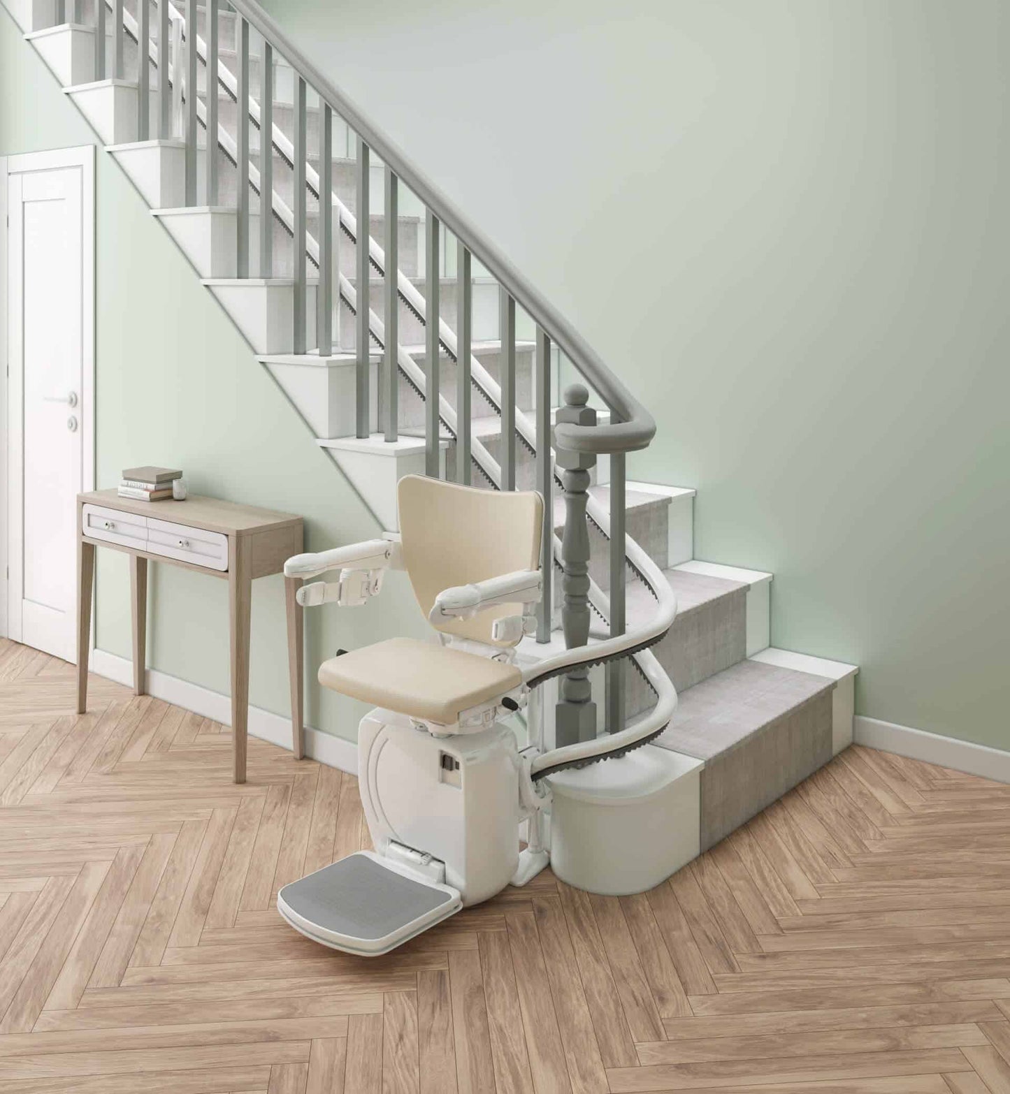 Eden Curvemaster Duo - Curved Stairlift - Eden Mobility