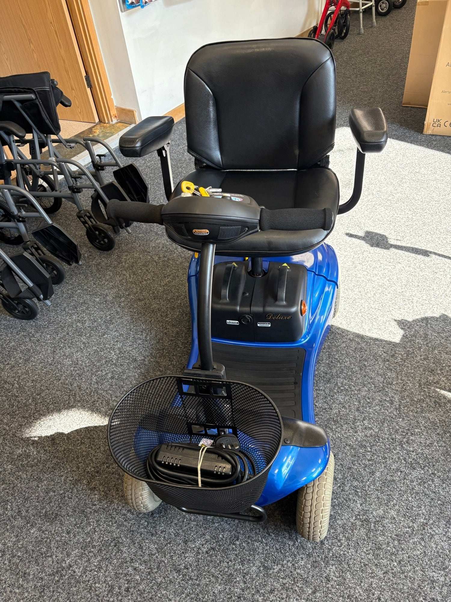 Roma Paris Blue Mobility Scooter