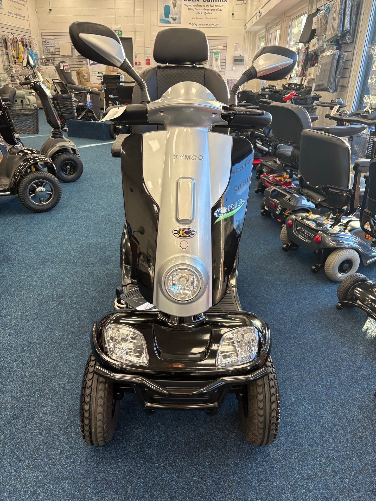 Kymco Maxi XLS - Black | Sheffield - Eden Mobility