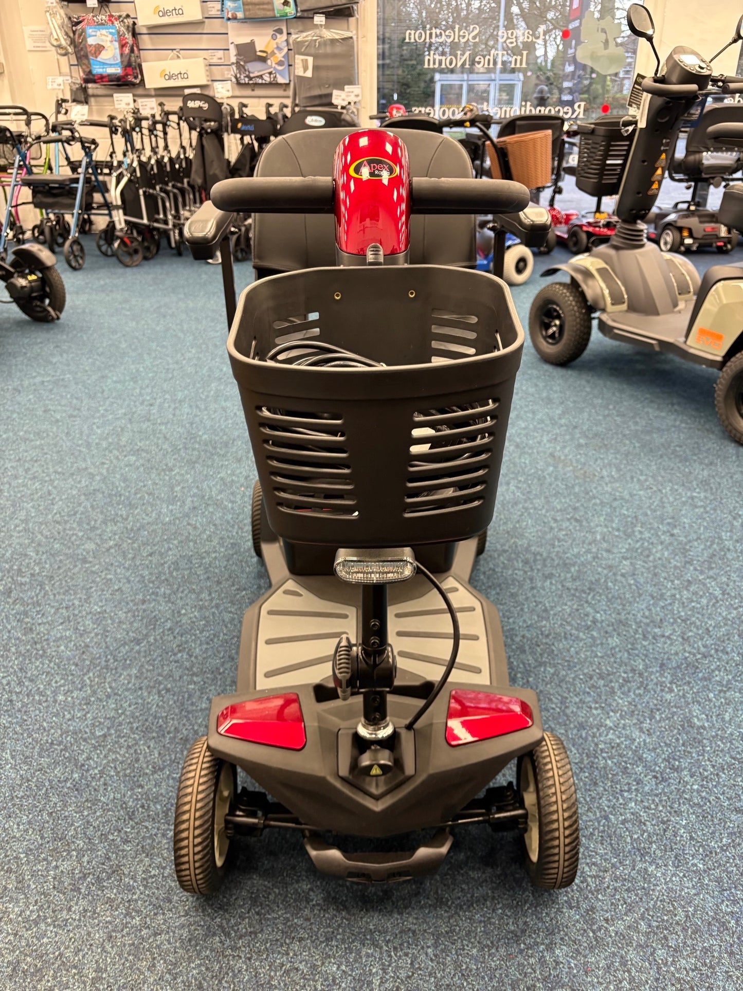 Pride Apex Rapid - Red | Sheffield - Eden Mobility