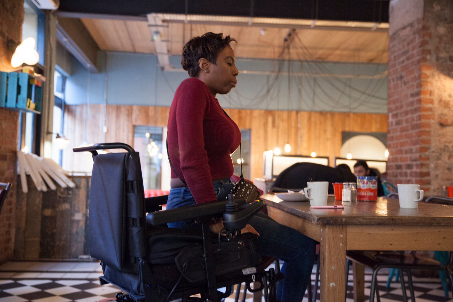 Sunrise Quickie Q100 R powerchair electric wheelchair