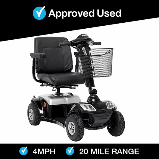 Kymco Super 4 - Black | Sheffield - Eden Mobility