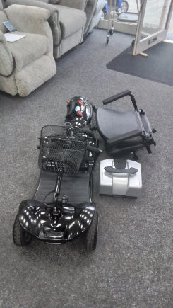 Kymco Comfort seperated view (black) - Eden Mobility