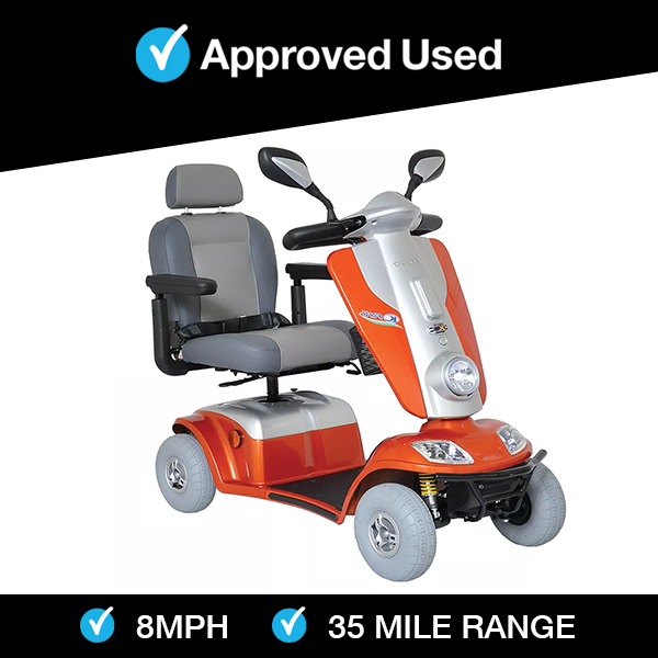 Kymco Maxi XLS (Orange) - Eden Mobility