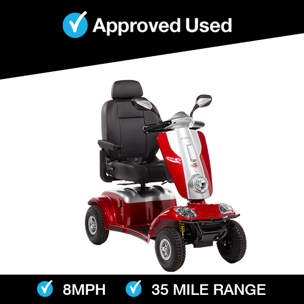 Kymco Maxi XLS Red Approved And Used Banner
