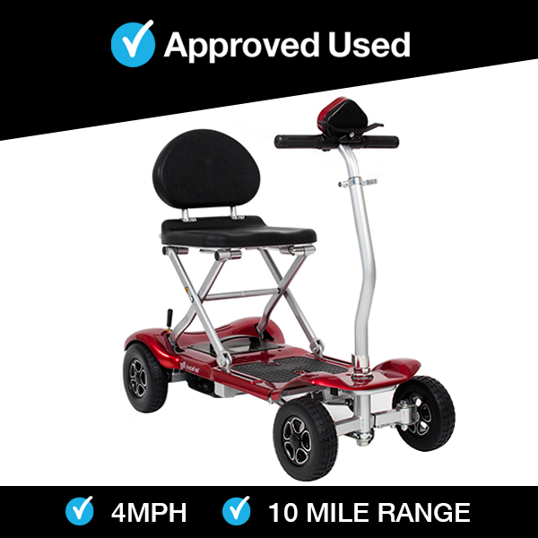 Livewel Instafold - Red | Bridlington - Eden Mobility