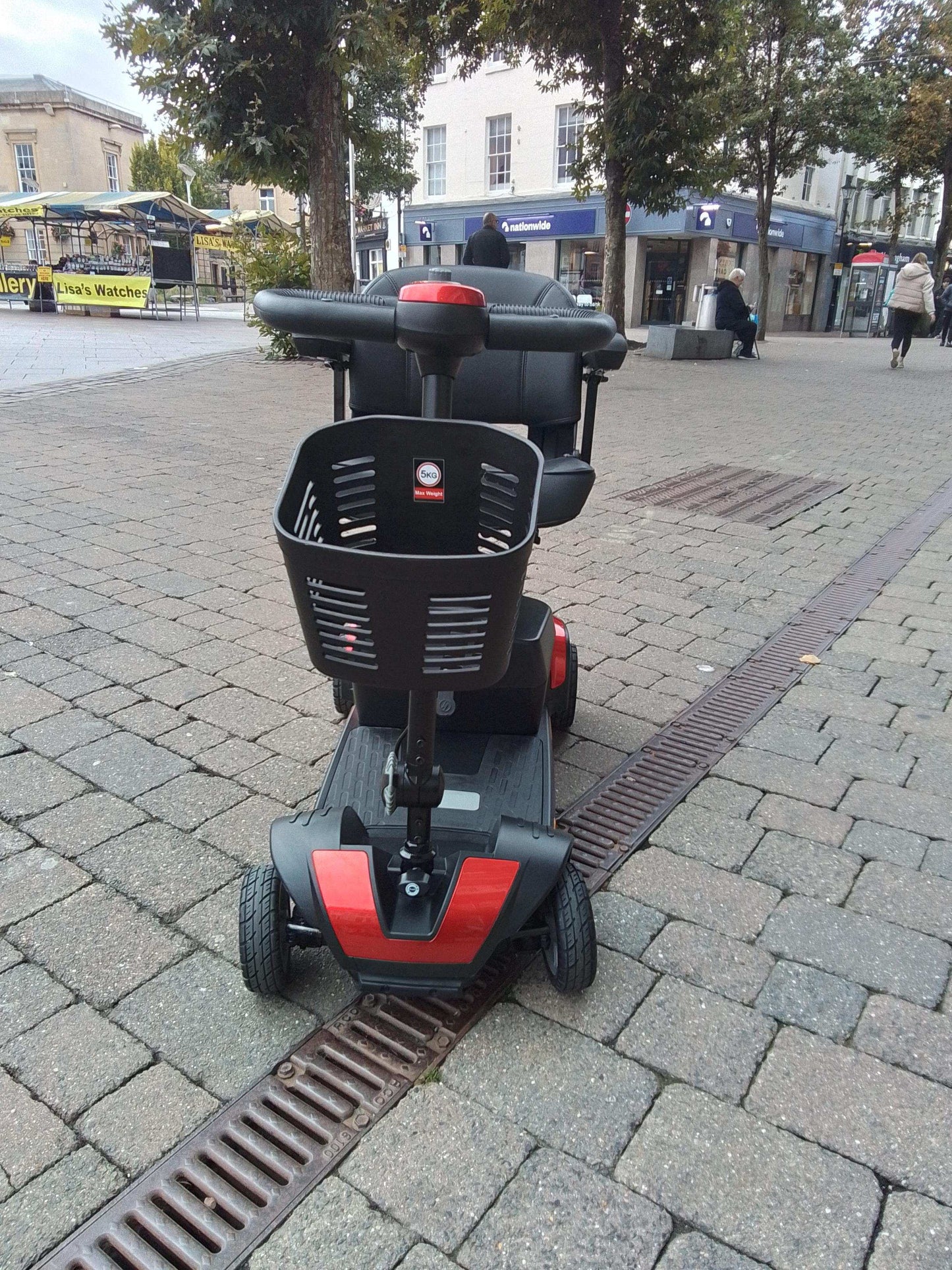 Pride Go Go Elite Traveller - Red | Mansfield