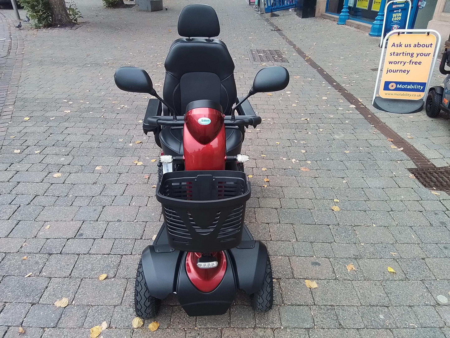 Excel Roadster DX8 - Red | Mansfield - Eden Mobility
