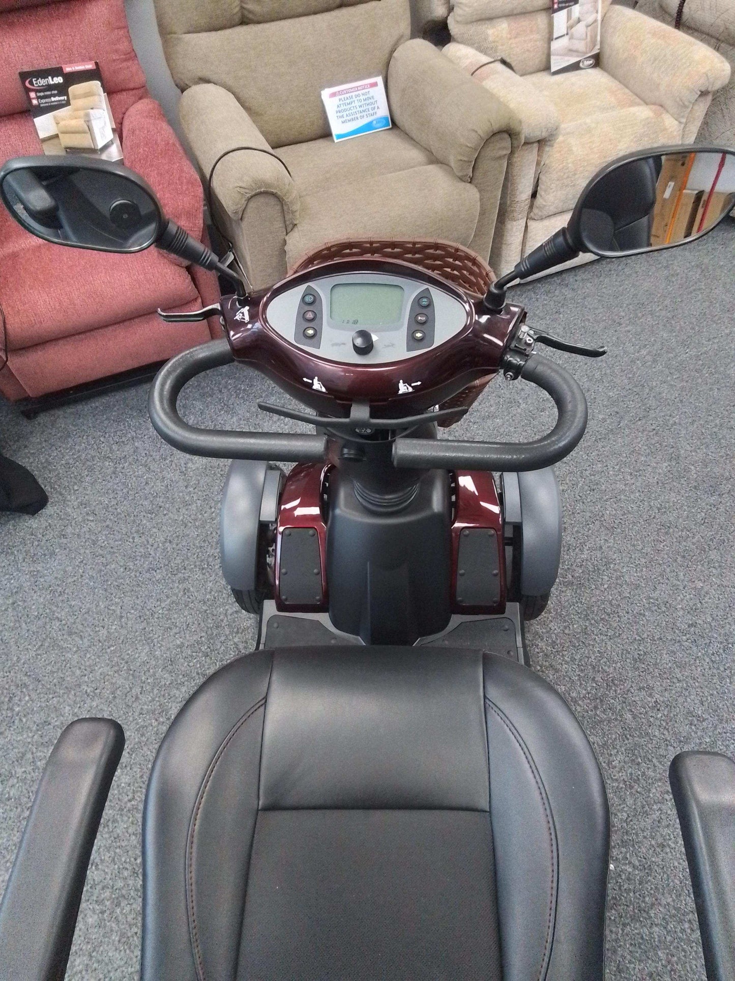 Roadmaster Plus R - Maroon | Selby - Eden Mobility
