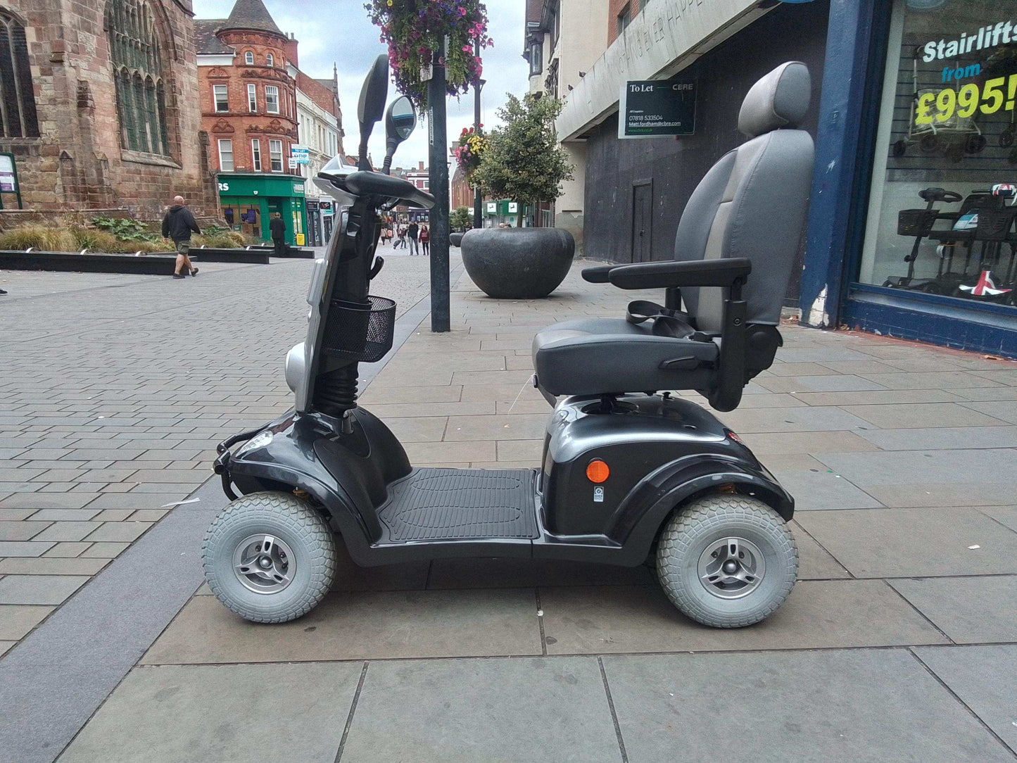 Kymco Maxi XLS - Grey | Derby - Eden Mobility
