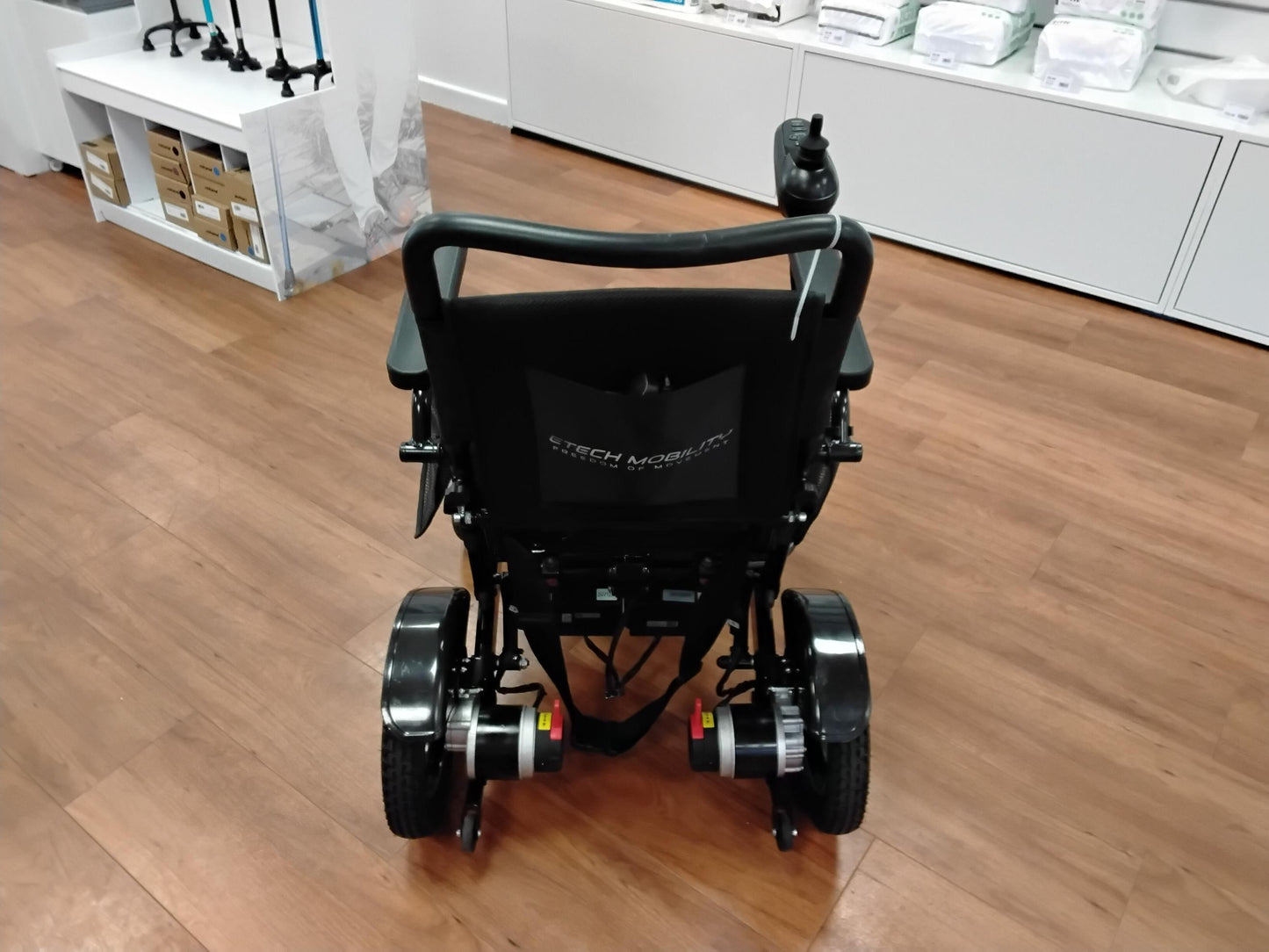Folding Lightweight Powerchair - Black | Corby - Eden Mobility