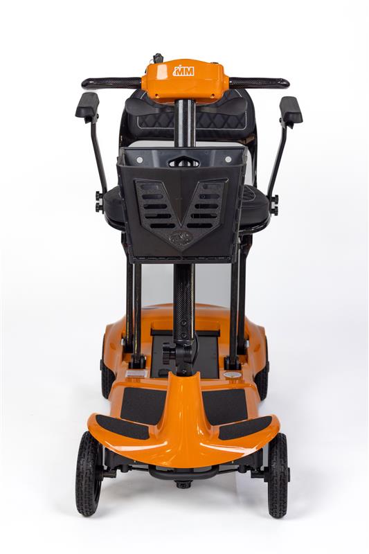Orange Eden Genie Ultralight Mobility Scooter