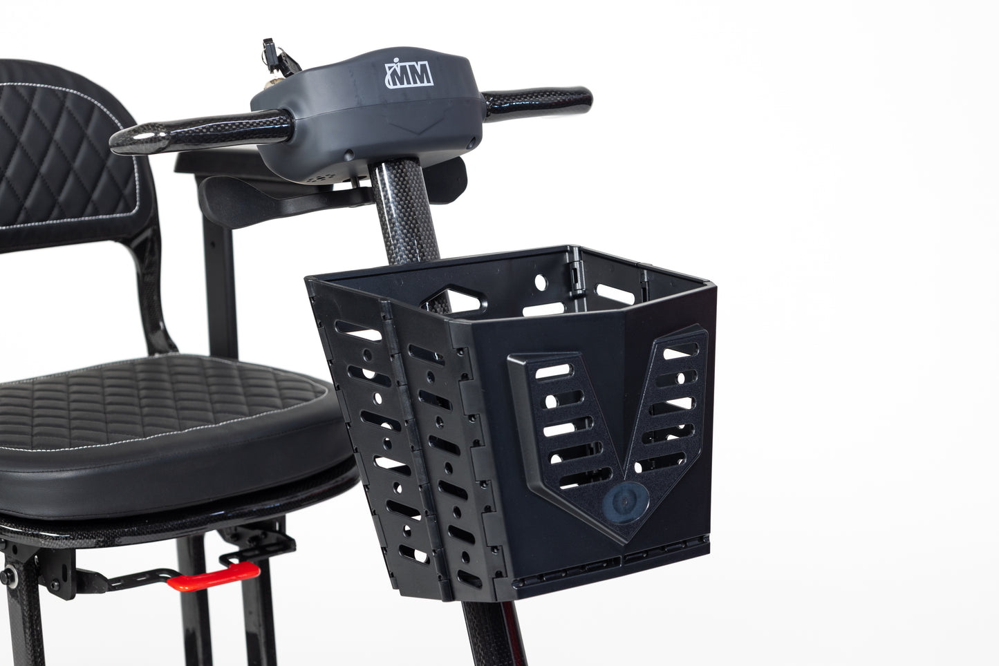 Mobility scooter basket