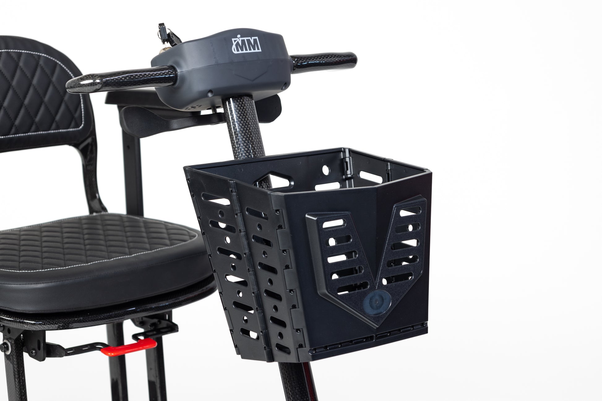 Mobility scooter basket